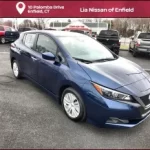 Blue 2020 Nissan LEAF S LIA Enfield on Boost Your Ad - Certified Preowned For Sale