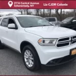 White 2019 Dodge Durango SXT LIA Schenectady on Boost Your Ad - Certified Preowned For Sale