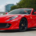 2021 Ferrari 812 GTS Rosso Corsa, Adaptive Suspension Convertible Dallas, TX on www.certifiedpreownedforsale.com