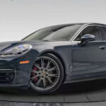 2022 Porsche Panamera Night Blue Traction control 4S 4D Hatchback Dallas, TX on www.certifiedpreownedforsale.com